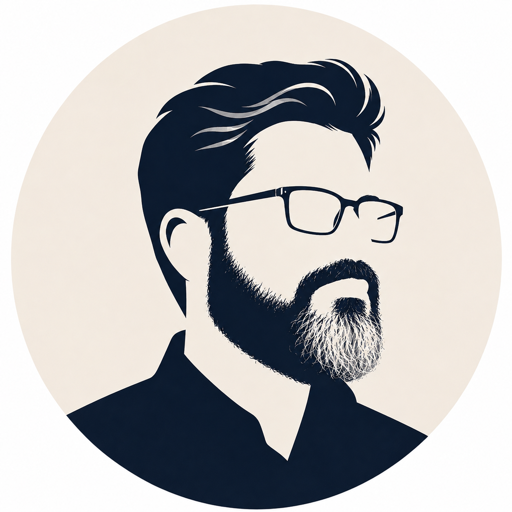Stylized profile illustration of Zeeshan Mirza